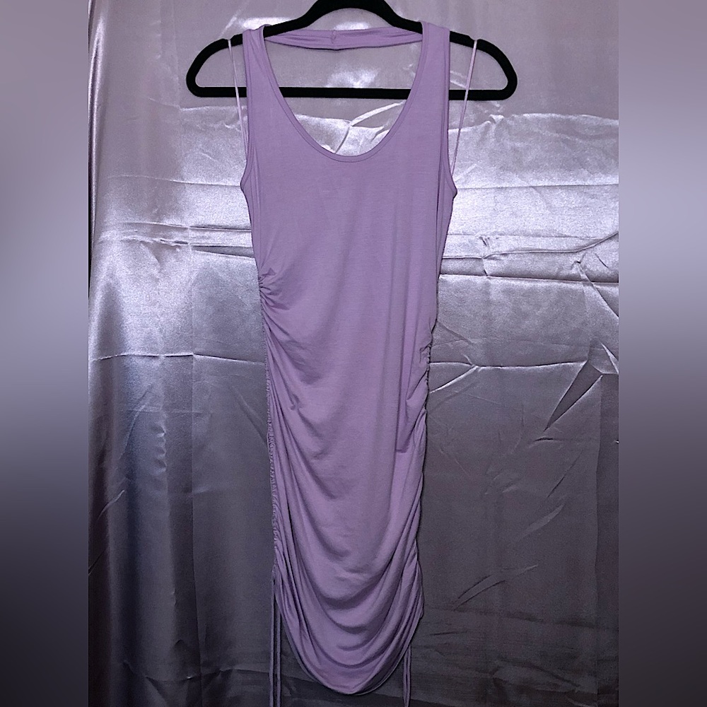Ambiance backless ruched dress